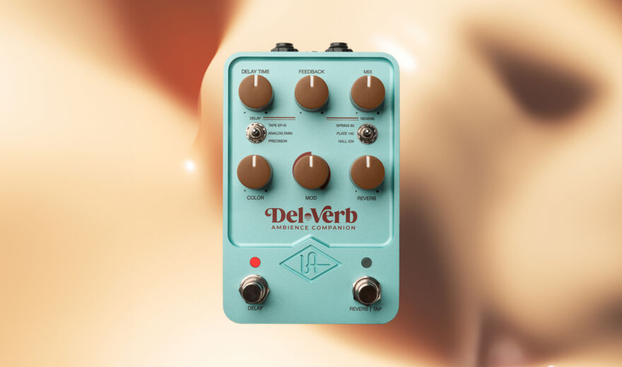 Test: UAFX Del-Verb Ambience Companion – Delay- und Reverb-Pedal