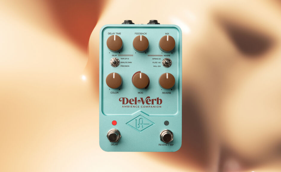 Test: UAFX Del-Verb Ambience Companion – Delay- und Reverb-Pedal