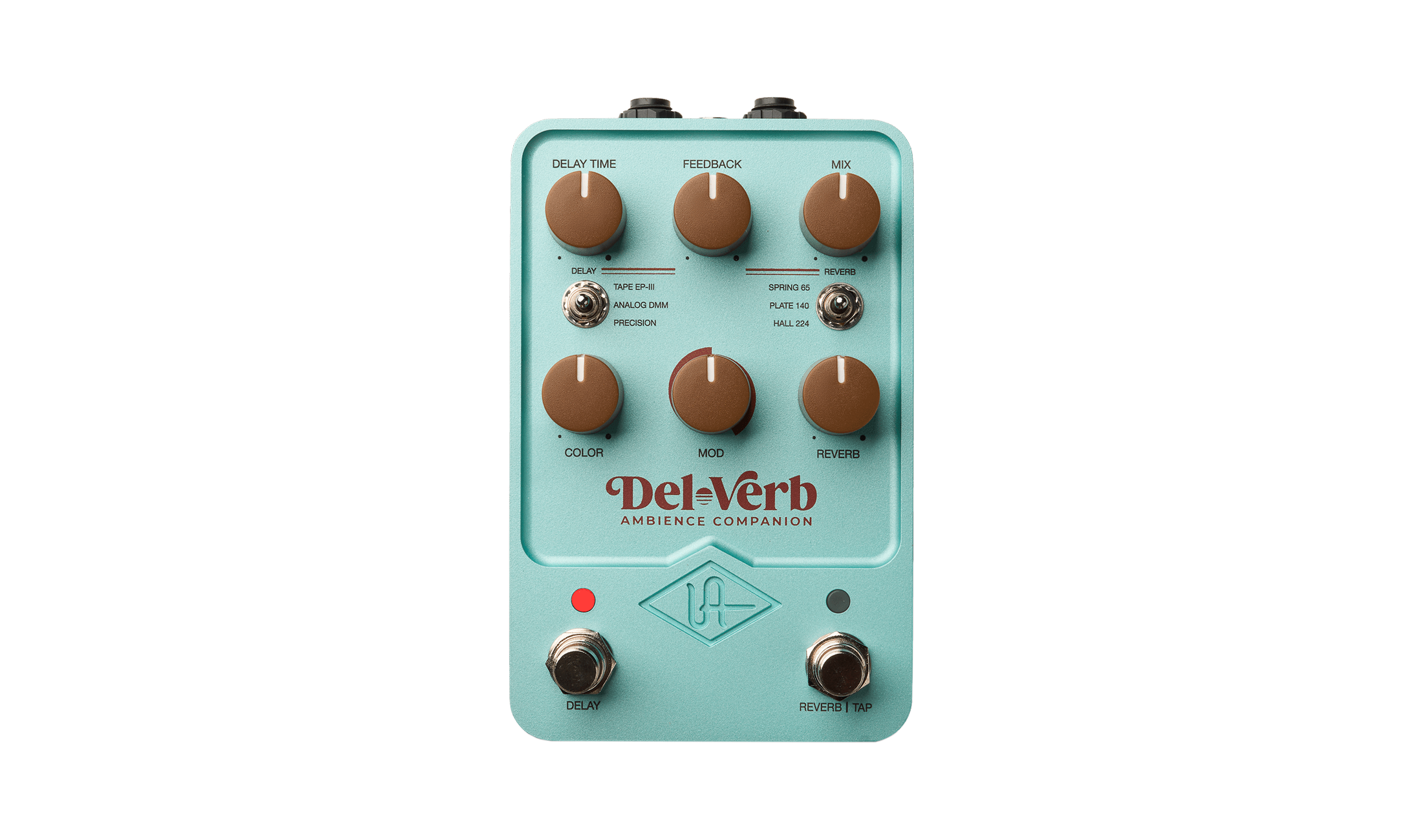 Test: UAFX Del-Verb Ambience Companion – Delay- und Reverb-Pedal