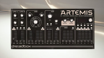 Dreadbox Artemis: Polyphoner Synthesizer mit Sinevibes-Kollaboration