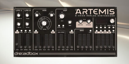 Dreadbox Artemis: Polyphoner Synthesizer mit Sinevibes-Kollaboration