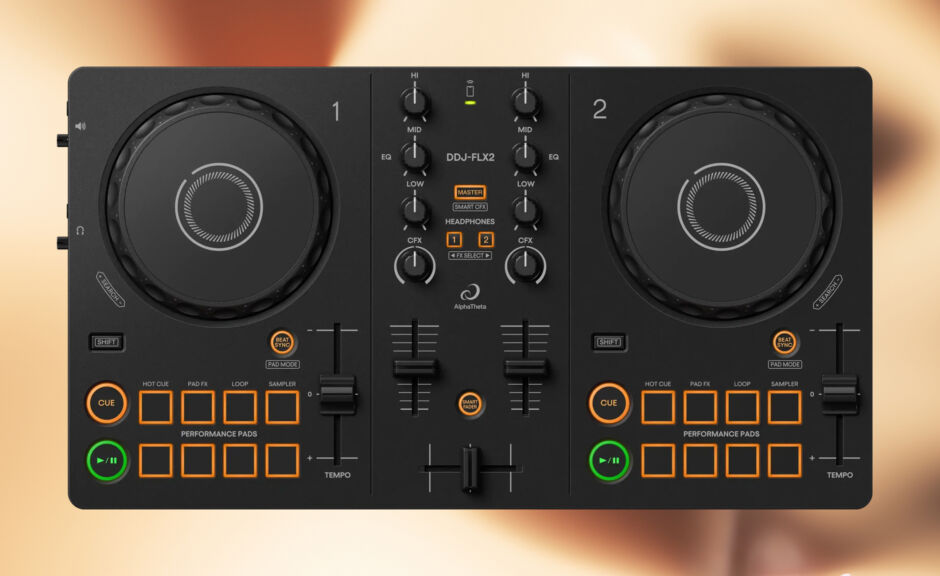 Test: AlphaTheta DDJ-FLX2 – DJ-Controller für Neulinge