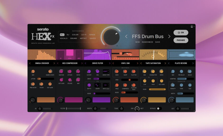 Serato Hex FX: Anpassbares Multieffekt-Plugin für kreatives Sounddesign