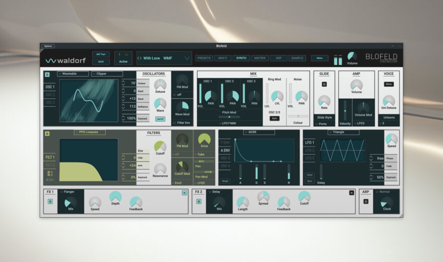 Waldorf Blofeld: Plugin-Version des Wavetable-Multitalents veröffentlicht