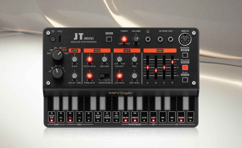 Behringer JT-Mini: Der Jupiter-Klon im Mini-Format