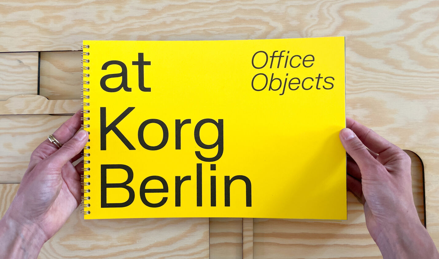 KORG Berlin: "Office Objects" zum selber bauen