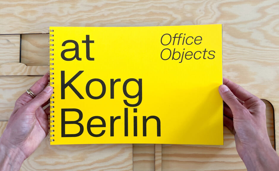 KORG Berlin: "Office Objects" zum selber bauen