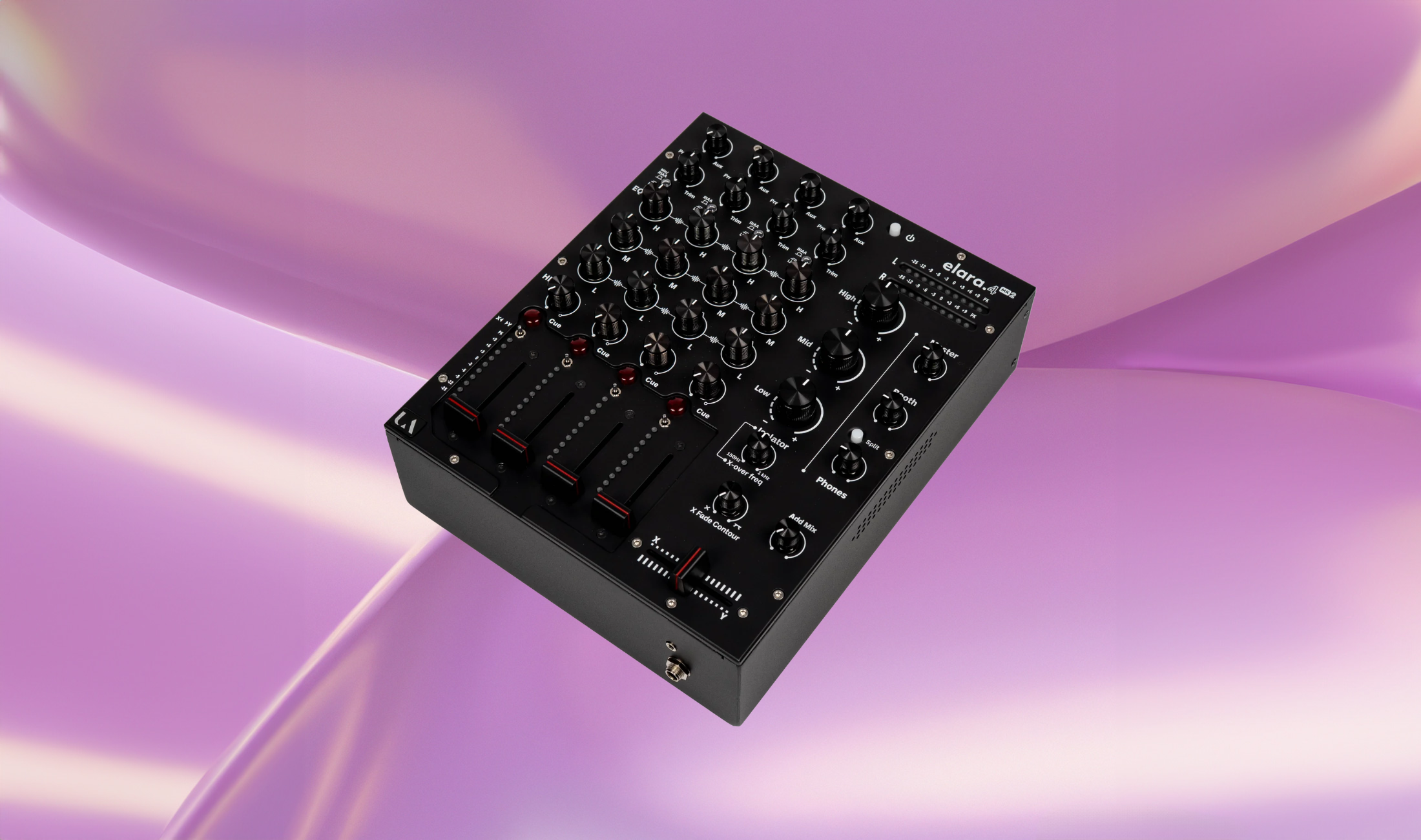 Union Audio elara.4 Mk2: Überarbeitete Version des kompakten DJ-Mixers angekündigt